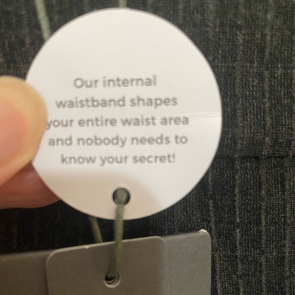 Lysse sz XXL Two-Tone Charcoal Track Pants with Pinstripes and Gray Side Stripes - Picture 8 of 9